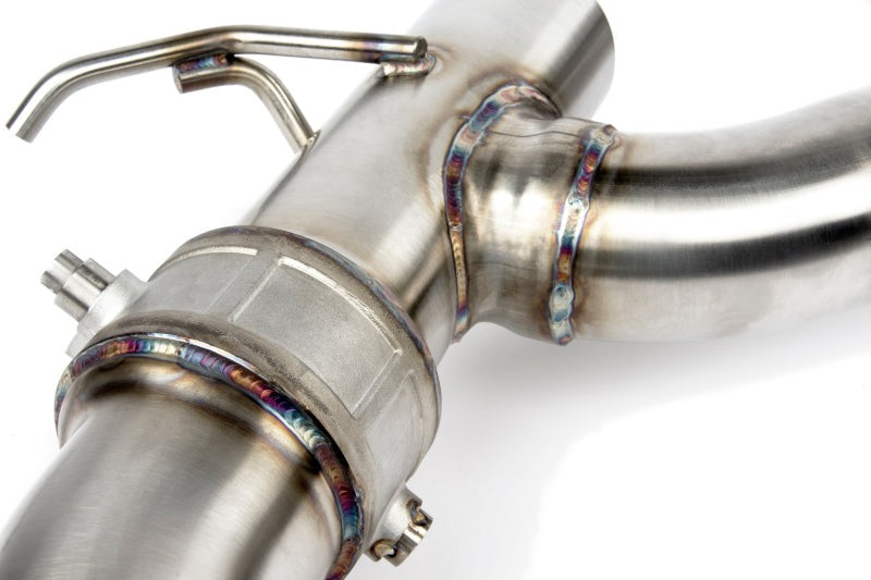 Dinan 17-24 Mini Cooper Clubman/Countryman S (F54/F60) Valved Axleback Exhaust - Black Tips