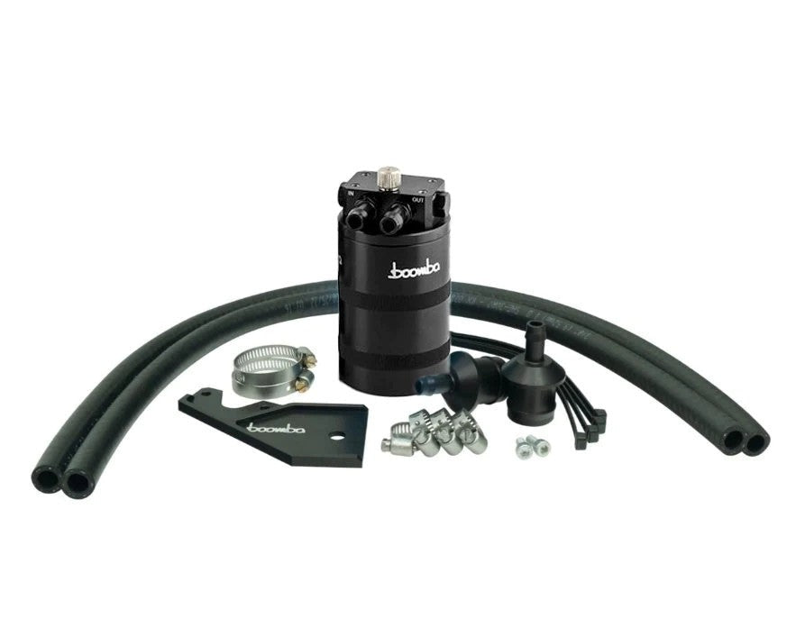 Boomba Racing Stage 2 Catch Can Kit - BLACK - 2022-2024 Subaru WRX