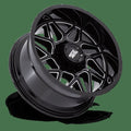 MO812 20X9 6X135 G-BLK MILL 20MM