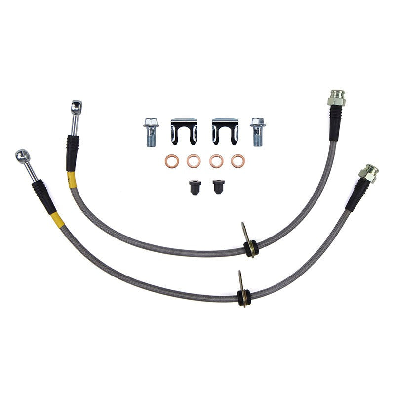 FactionFab Front / Rear Stainless Steel Brake Lines Subaru STI 2018+
