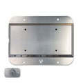Artec Industries 07-18 Jeep Wrangler JK Spare Tire Delete Kit - Bare Aluminum