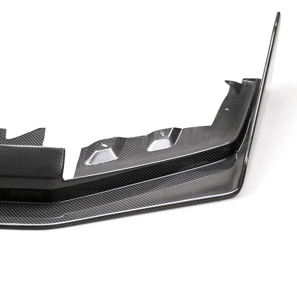Seibon Carbon Fiber CW-Style Front Lip - 2018-2021 Subaru WRX / STI