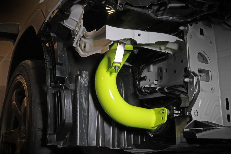 PERRIN Cold Air Intake w/Heatshield - Neon Yellow - 2022-2026 Subaru WRX