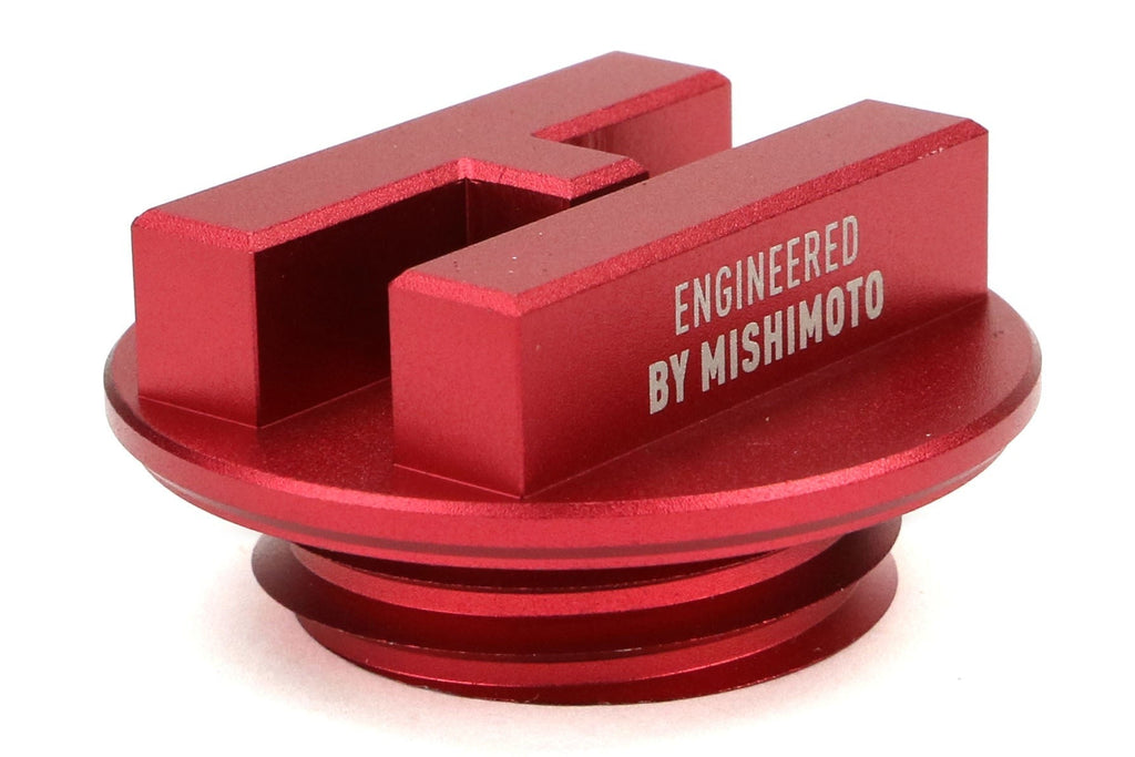 Mishimoto Hoonigan Oil Filler Cap Red - Subaru Models (inc. 2002+ WRX/STI)