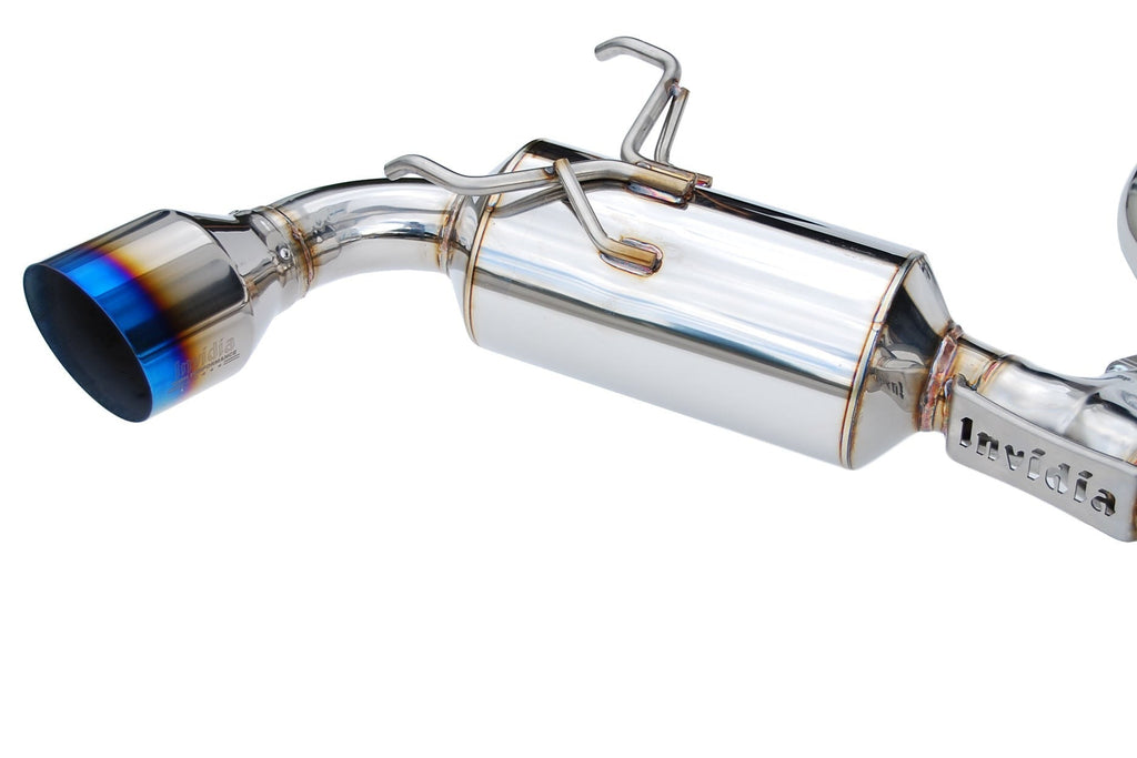 Invidia N2 Cat Back Exhaust - Titanium Tips - 2013-2024 Scion FR-S / Subaru BRZ / Toyota 86