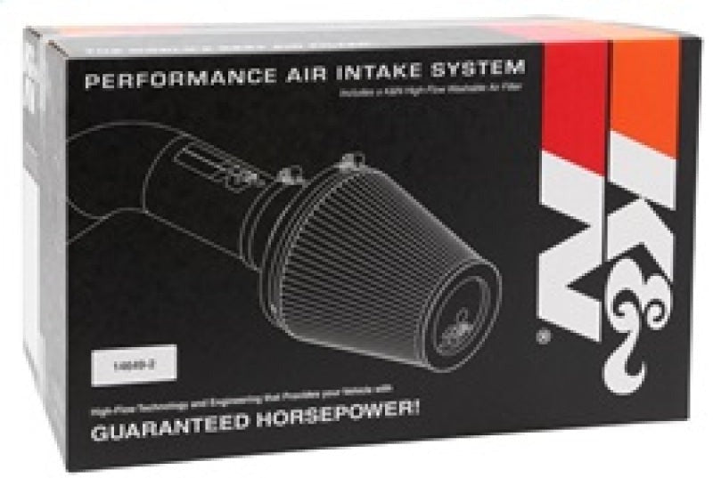 K&N Wrinkle Red Typhoon Short Ram Intake - 2002-2007 Subaru WRX / 2004-2007 STI