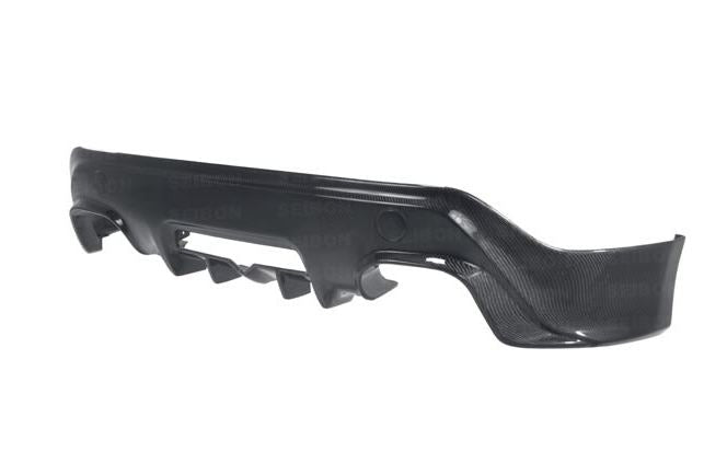 Seibon Carbon Fiber TB Style Rear Lip - 2013-2014 Scion FR-S / Subaru BRZ