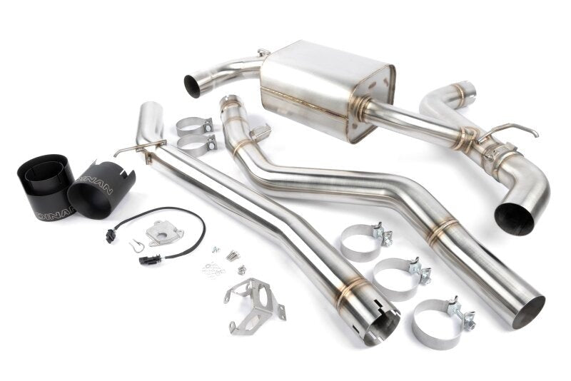 Dinan Valved Cat-Back Exhaust for 2020-2026 Toyota GR Supra - D660-0096-BLK