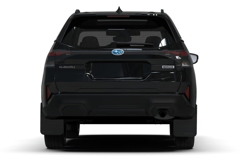 Rally Armor UR Mud Flap w/Red Logo - Black - 2025-2026 Subaru Forester Hybrid