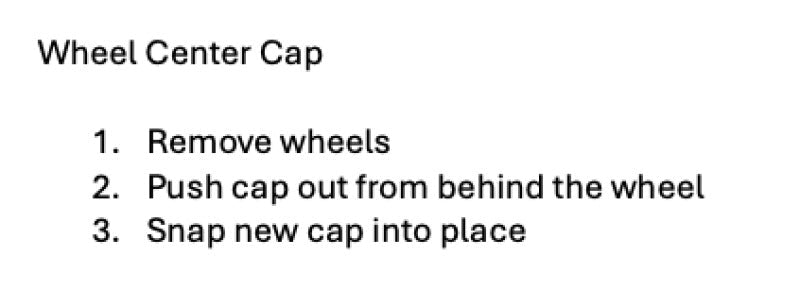 APR Center Cap (Use w/Flow Formed Wheels) - Floating & Self Leveling - Anthercite Grey
