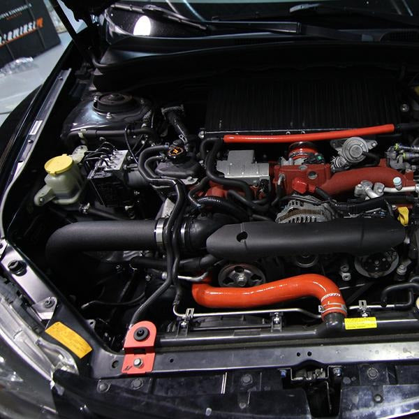 Mishimoto Performance Cold Air Intake Kit - Wrinkle Black - 2008-2014 Subaru WRX / 2008-2021 Subaru STI