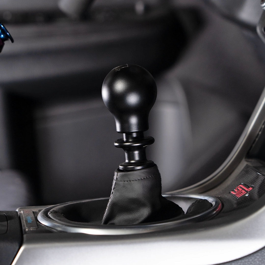 Billetworkz Weighted Shift Knob - 6 Speed STI Jail-Prison Engraving - Subaru STI