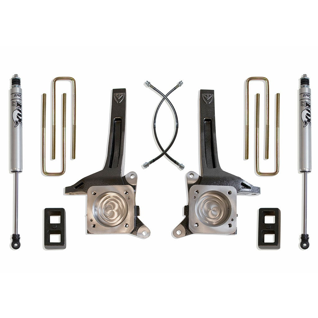 2WD Lift Kit W/ Fox Shocks - 3.5"/2" Lift Height 2007-2021 Toyota Tundra 2WD Maxpro Elite Kit