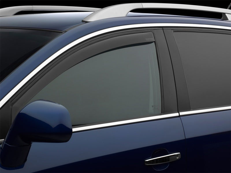 WeatherTech Front and Rear Side Window Deflectors - Dark Tint - 2014-2018 Subaru Forester