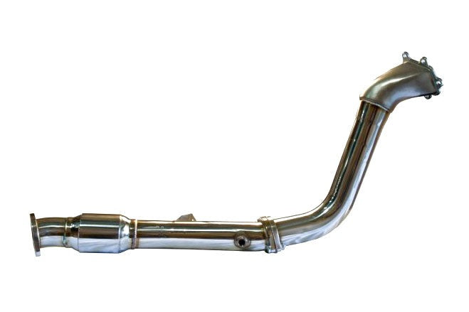 TurboXS Downpipe High Flow Catalytic Converter - 2002-2007 Subaru WRX/STI