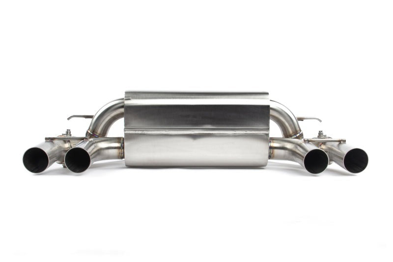 Dinan 19-21 BMW M2 Competition (F87) Free Flow Axleback Exhaust System w/X-Pipe - Black Tips