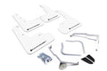 Rally Armor White UR Mud Flap w/Black Logo - 2015-2021 Subaru WRX / STI