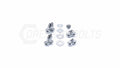 Fast Turn Fittings Titanium Hardware Intercooler Kit for EJ257 Engine (Polished) - 2015-2021 Subaru STI
