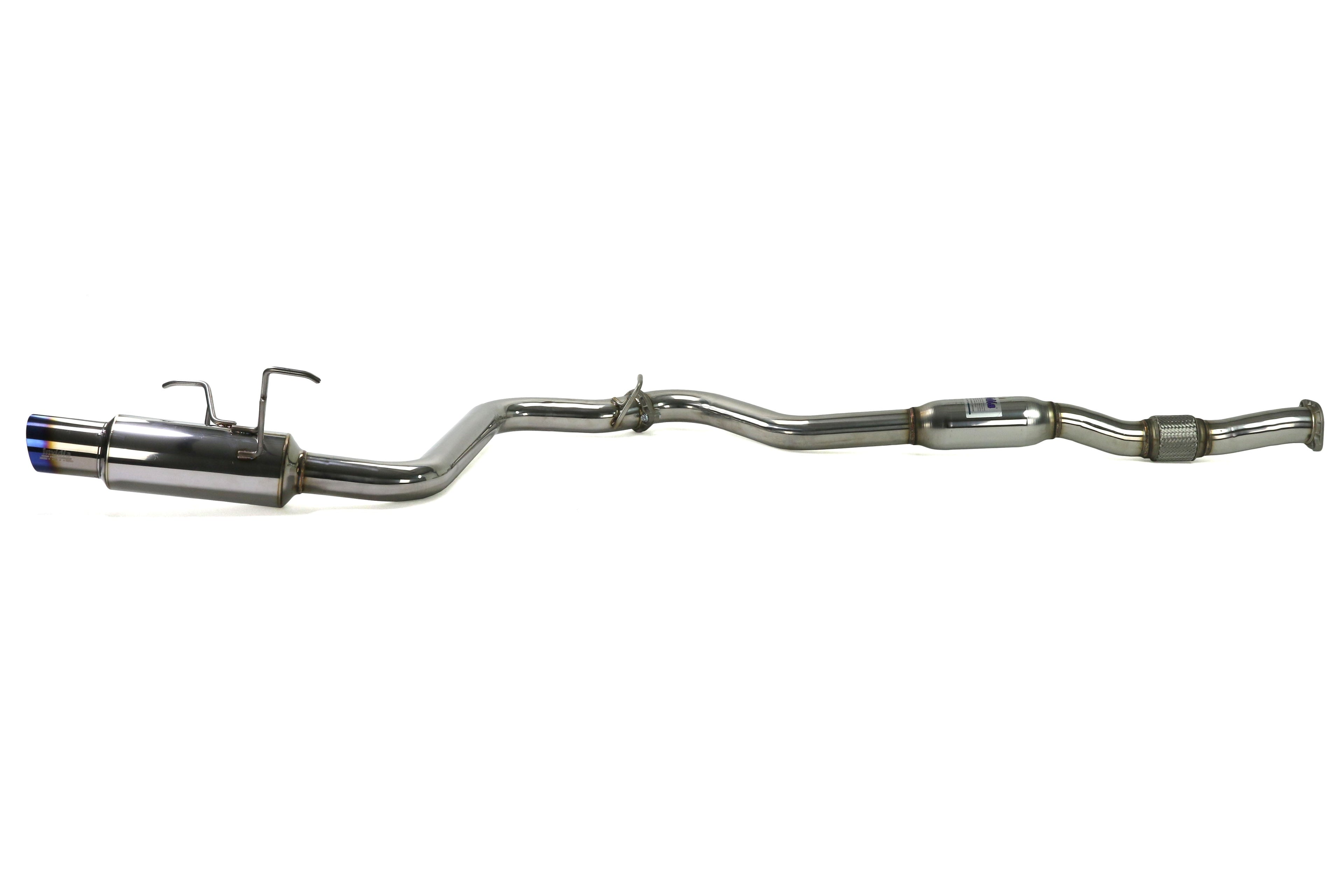 Invidia N1 Single Exit Cat Back Exhaust - Titanium Tip - 2008-2014 Subaru WRX Sedan / 2011-2014 STI Sedan