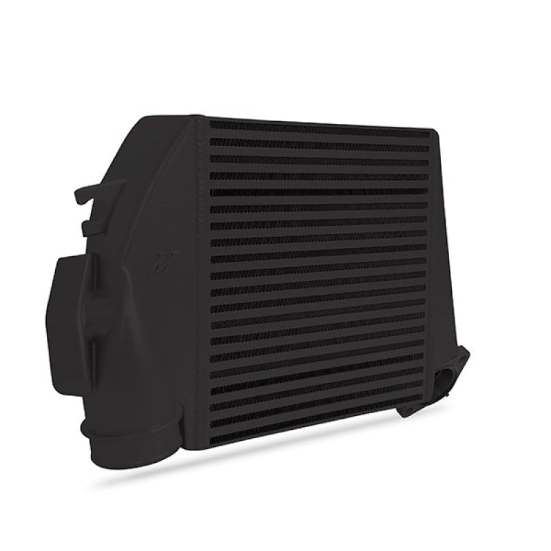 Mishimoto Top-Mount Intercooler Kit - Black Powder Coat / Blue Hoses - 2008-2014 Subaru WRX