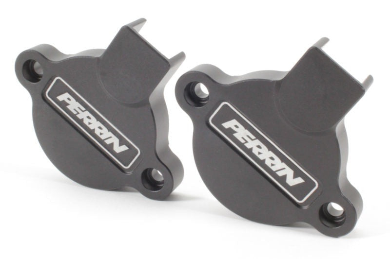 Perrin Black Cam Solenoid Covers - 2015-2021 Subaru WRX