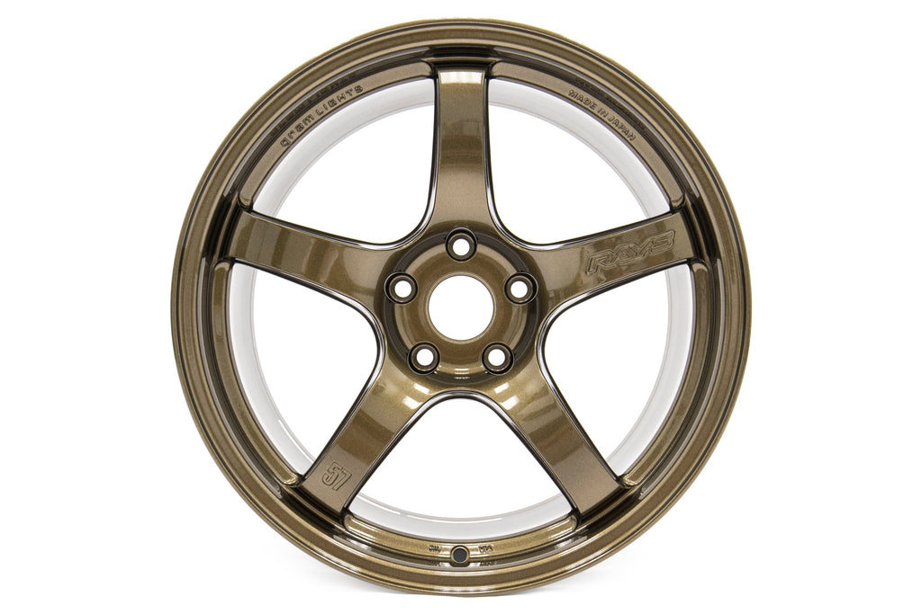 Rays Gram Lights 57CR Almite Gold 18x9.5 +38mm 5x114.3 (Single Wheel) - 2015-2024 Subaru WRX / 2015-2021 STI / 2019-2024 Forester