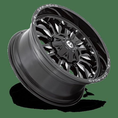 D795 22X12 8X170 G-BLK-MILL -44MM