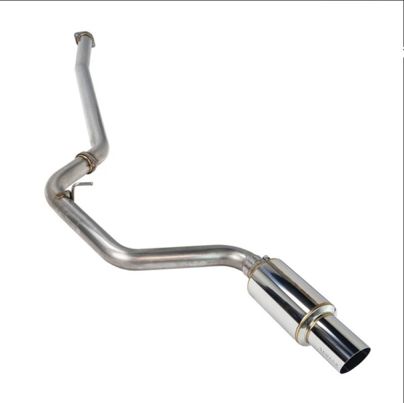 Remark Cat-Back Exhaust R1 Spec Single Exit - Stainless Steel - 2008-2014 Subaru WRX / STI Hatch