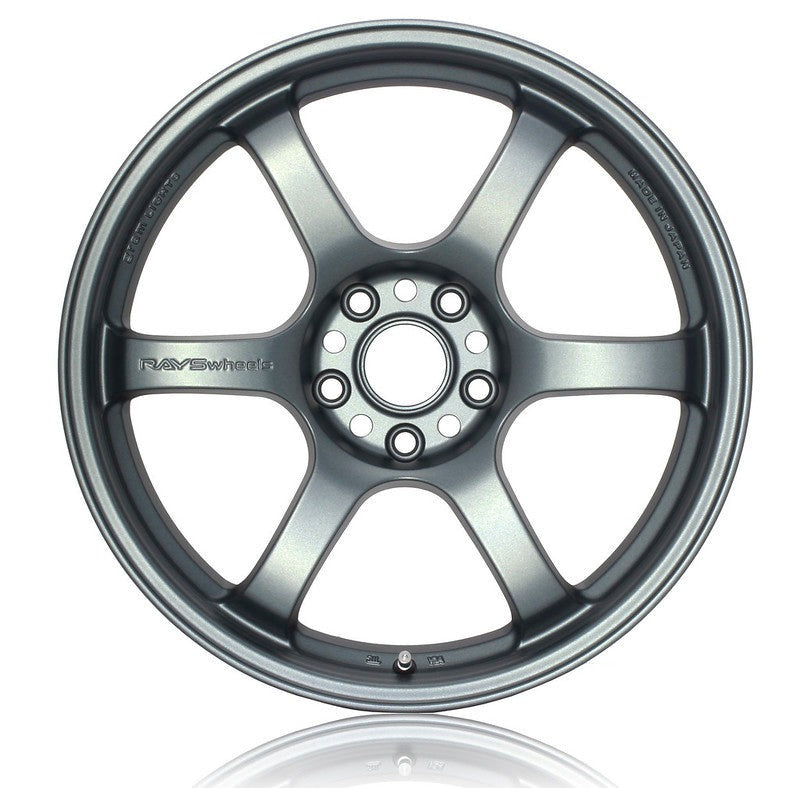 Gram Lights 57DR 17x9.0 +38 5x114.3 Gun Blue 2 Wheel - 2005-2007 Subaru STI