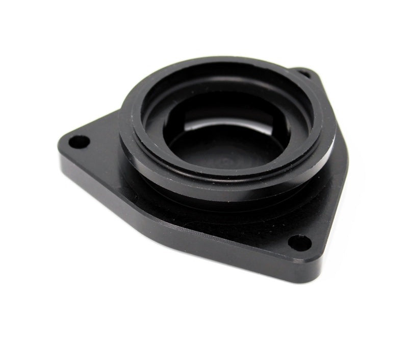 Torque Solution Tial Blow Off Valve Adapter (Black) for 2010+ Hyundai Genesis Coupe 2.0T - TS-GEN-TIAL-BK