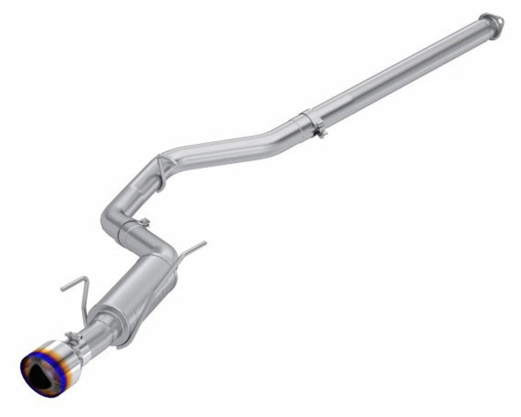 MBRP Cat Back Exhaust 3 inch Single Exit w/ Burnt Tip - 2022-2024 Subaru WRX