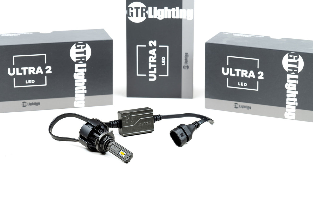 GTR Lighting Ultra Series 2.0 9005/9145/H10 Yellow LED Headlight Bulbs - GTR.LED732-Y