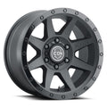 ICON Alloys Rebound 18x9 5x5 -12mm 4.5" Backspacing Double Black Wheel - 1818907345DB