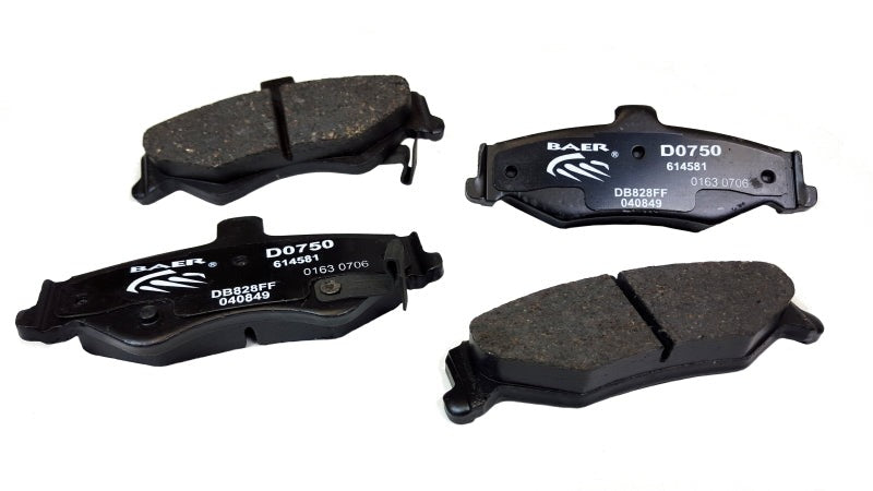 Baer Brakes 98-02 Chevrolet Camaro Claw Brake Rear Pads