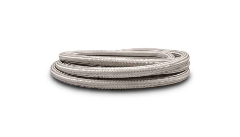 Vibrant Performance 20ft Roll of Stainless Steel Braided Flex Hose, AN -20, Hose ID 1.12in, Performance Hose & Fluid/Air Plumbing - Part 11935