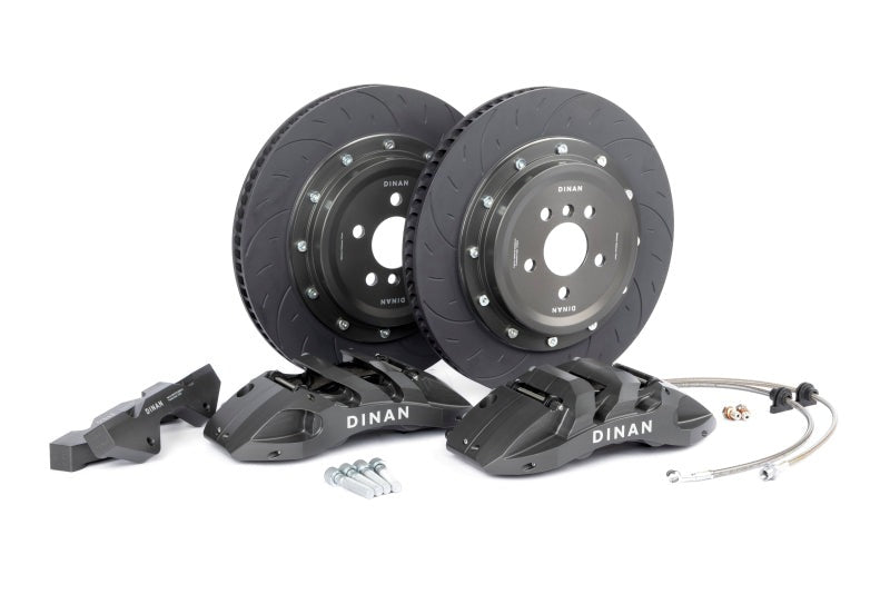 Dinan 21-26 BMW 430i Front Big Brake Kit - 395x34mm 6 Piston - Grey