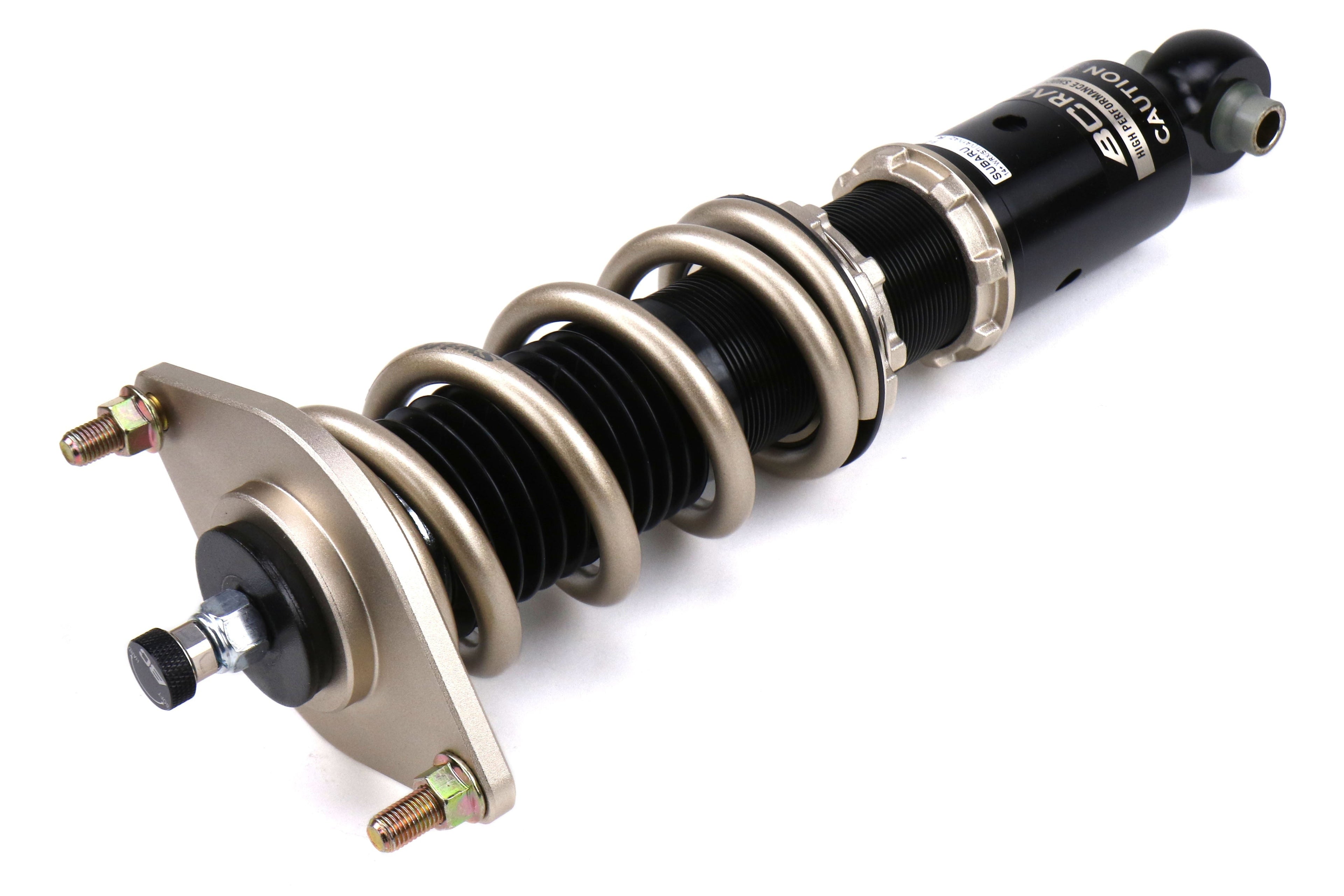 BC Racing BR Coilovers Extreme Low 8k Front / 8k Rear w/ Swift Spring Upgrade - 2015-2021 Subaru WRX / STI