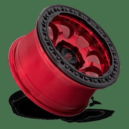 KM237 17X8.5 6X135 C-RED-BLK-RG 0MM