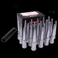 Raceline 1/2in XL Spike Chrome Jeep Lug Nuts (Set of 23)
