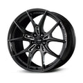 Gram Lights 57FXZ 19x9.5 +38 5x114.3 - Super Dark Gunmetal and Machining Rim Edge DC (Single Wheel)