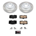 Power Stop Front Semi-Coated Rotor Kit - 2006-2007 Subaru WRX