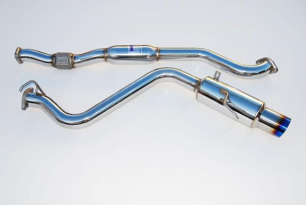 Invidia N1 Single Exit Cat Back Exhaust - Titanium Tip - 2015-2021 Subaru WRX / STI