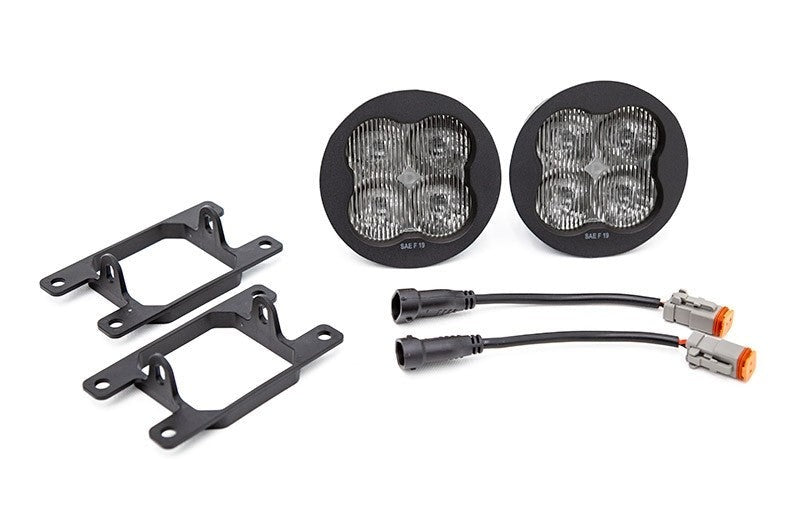 Diode Dynamics SS3 Pro Fog Light Kit White - 2015-2021 Subaru WRX / STI / 2013-2021 Scion FRS / Subaru BRZ / Toyota 86 / 2013-2021 Crosstrek