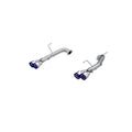 MBRP 2.5in T304 Stainless Steel Cat-Back - Dual Split Rear Exit w/ Quad BE Tips - 2022-2026 Subaru WRX