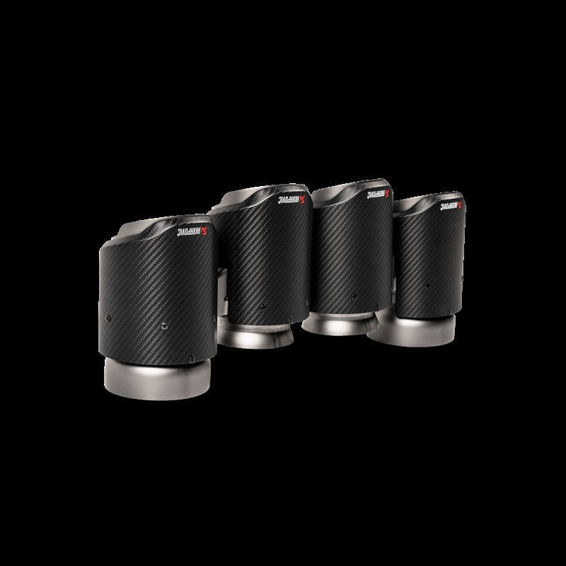 Akrapovic Tail Pipe Set Carbon for 2020+ BMW X3 M/X3 M Competition (F97) - TP-CT/59