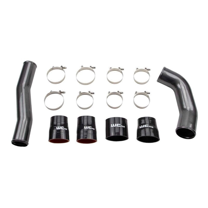 Wehrli 10-12 Cummins 6.7L High Flow Intake Bundle Kit Stage 1 - Flat Black