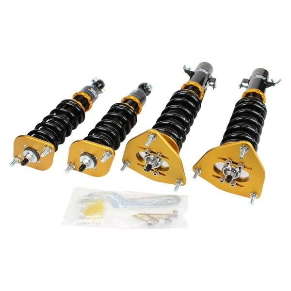 ISC Suspension N1 Track Race Coilovers w/ 10k / 8k Springs - 2008-2014 Subaru STI