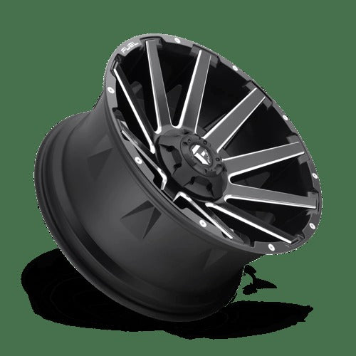 D616 20X9 8X6.5 MT-BLK-MIL 20MM