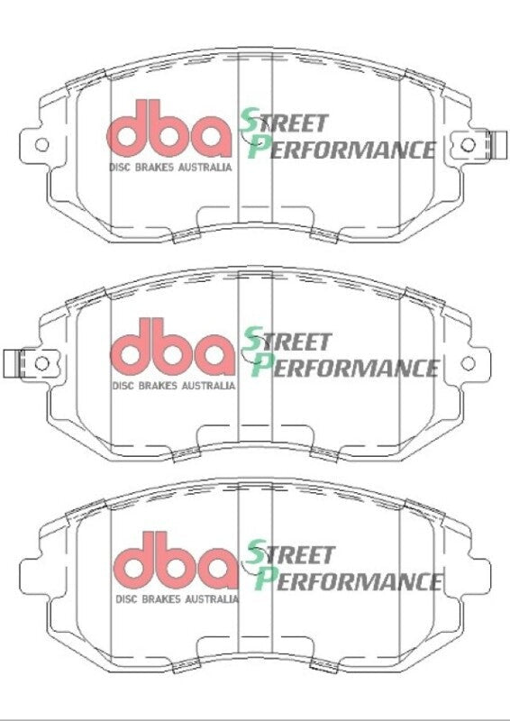 DBA SP500 Front Brake Pads - 2003-2005 Subaru WRX / 2008 Subaru WRX