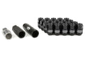 Project Kics Leggdura Racing Shell Type Lug Nut Set 35mm Closed-End Look 12X1.25 Black